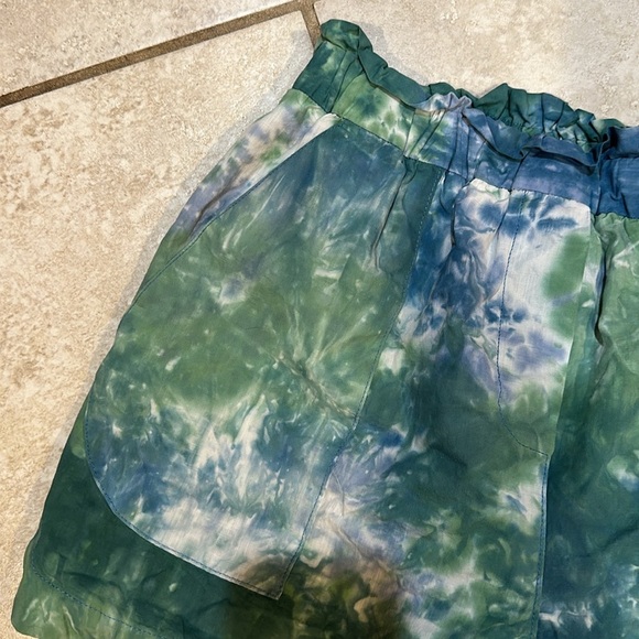 FRNCH Paris Delhi Tie Dye Pull On Shorts XS - Picture 6 of 8